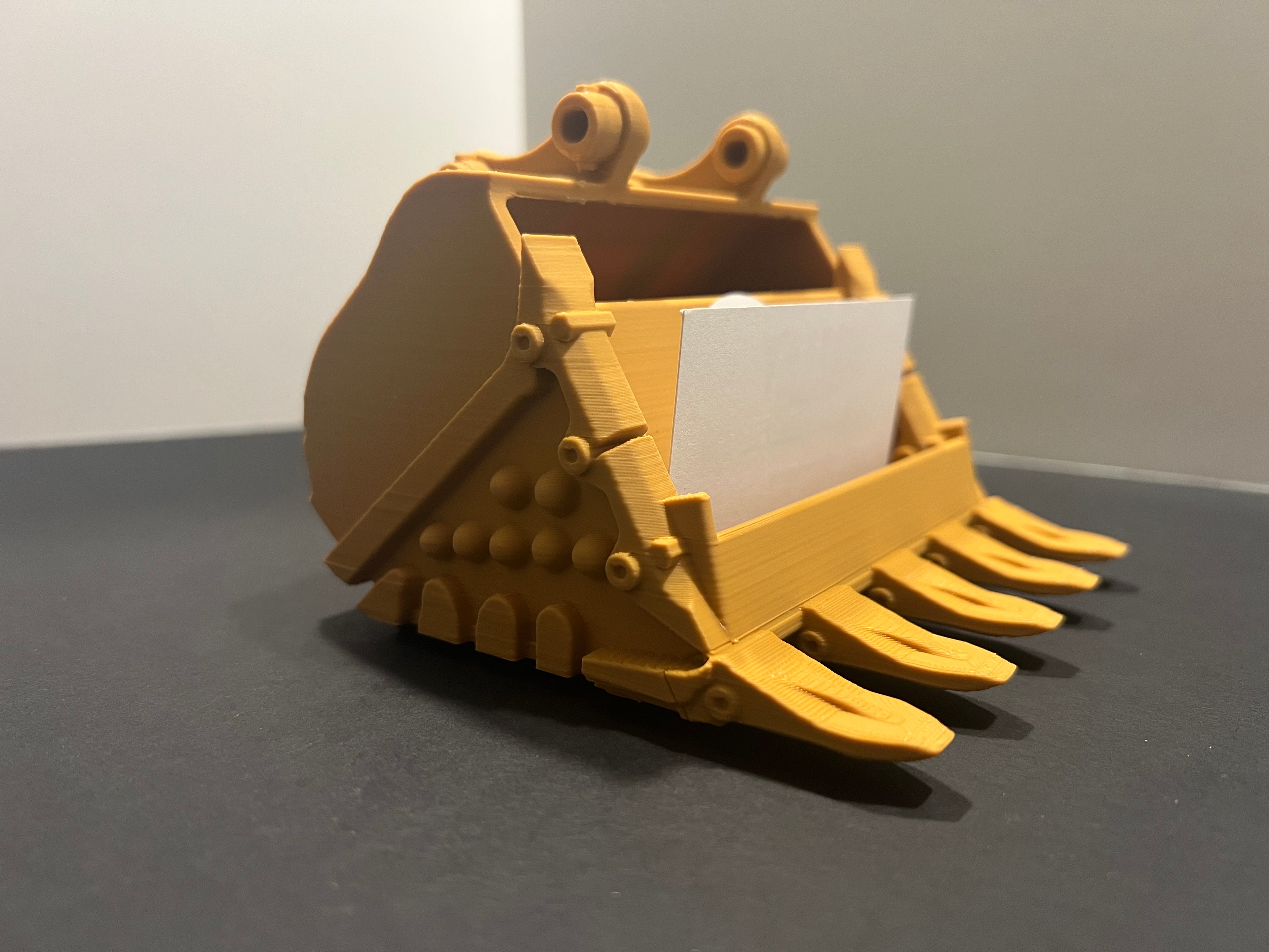 Excavator Bucket Business card Holder
