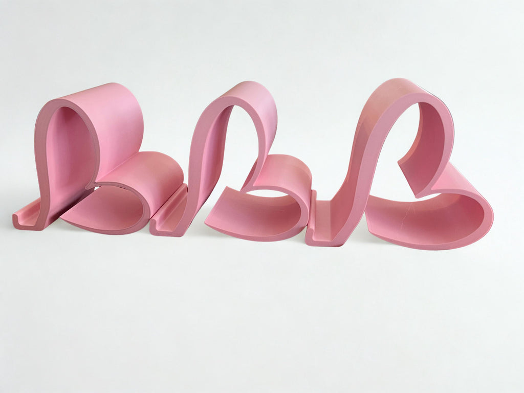 Heart Phone Stand – Valentine Desk Decor
