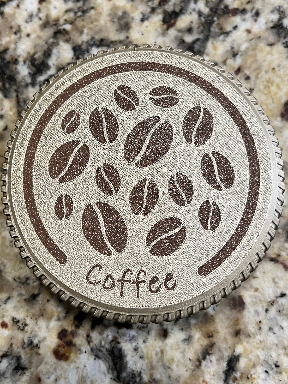 Coffee Storage Canister with Hideaway Scoop