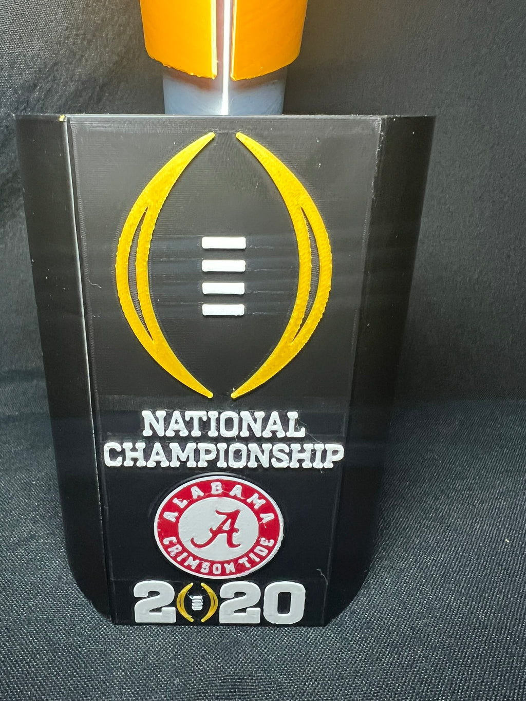2020 Alabama Crimson Tide Championship Trophy – 3D Printed Display Piece