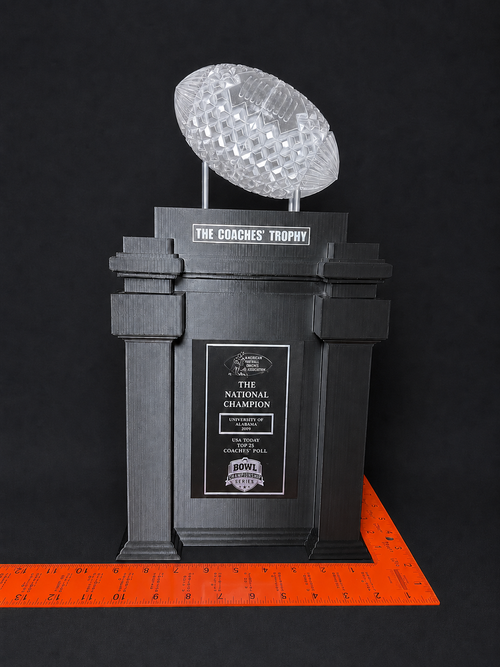 2009 Alabama BCS National Championship Trophy Replica