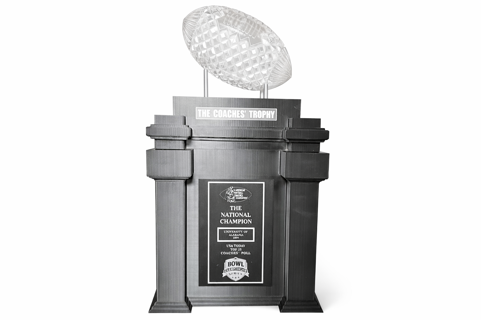 2009 Alabama BCS National Championship Trophy Replica