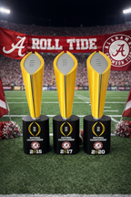 2020 Alabama Crimson Tide Championship Trophy – 3D Printed Display Piece