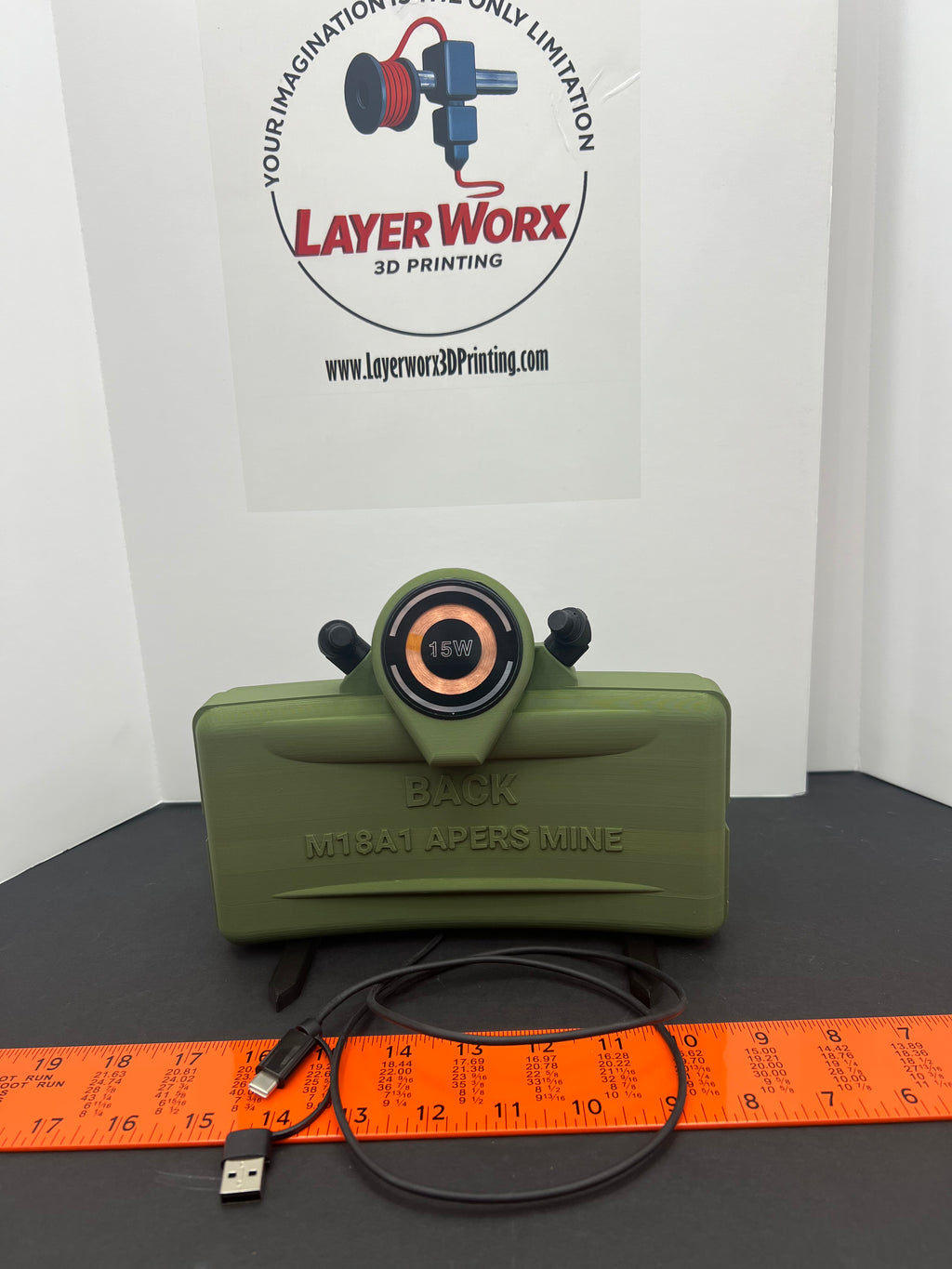 Claymore Mine Magnetic Phone Charger
