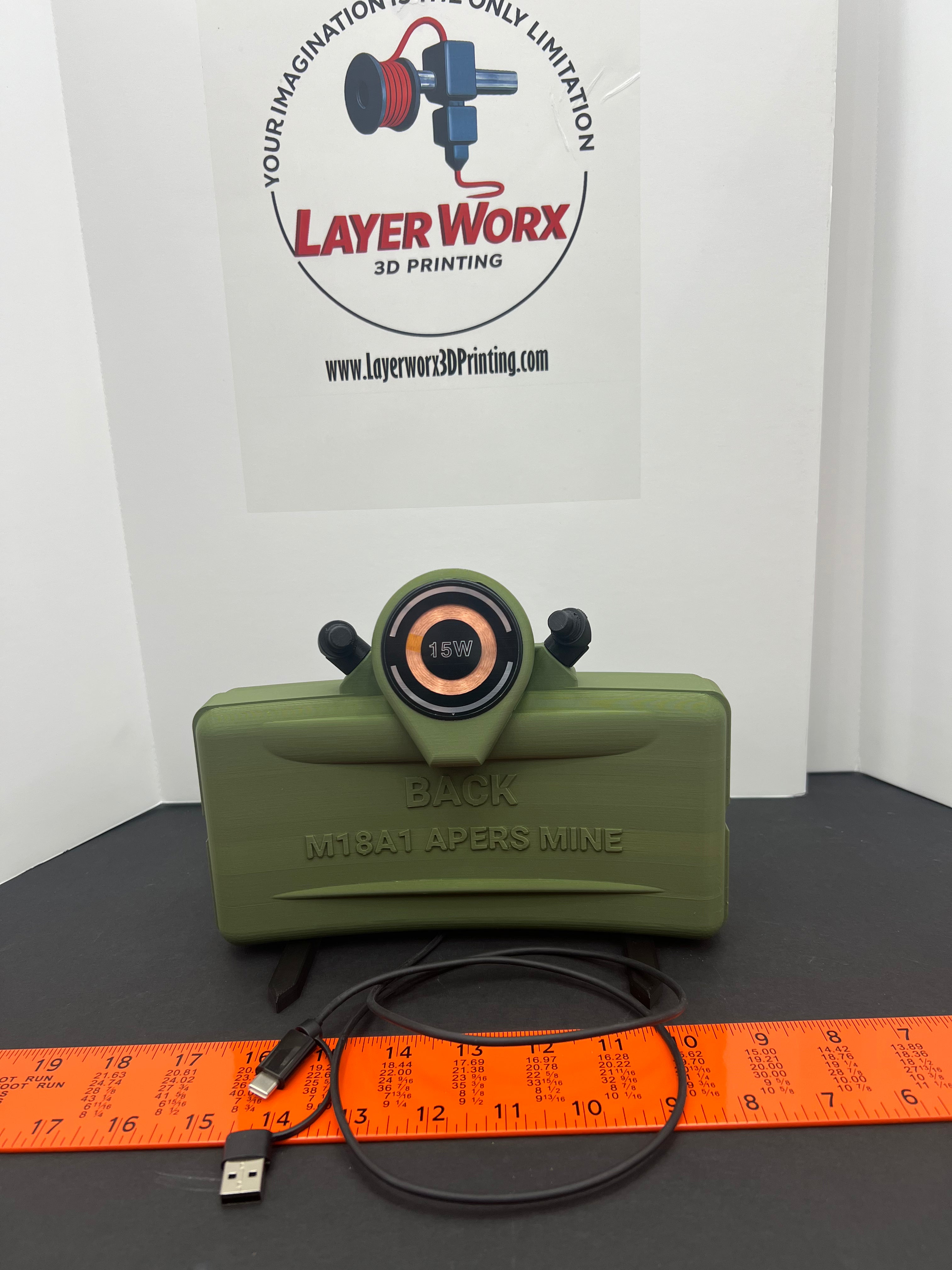 Claymore Mine Magnetic Phone Charger