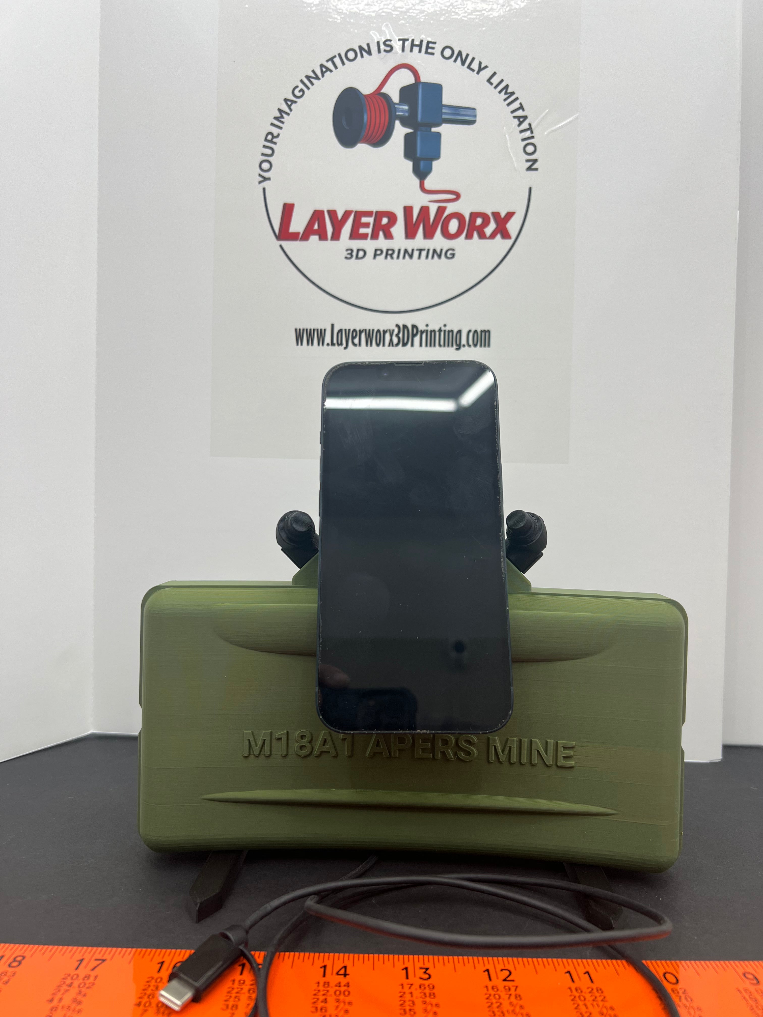 Claymore Mine Magnetic Phone Charger
