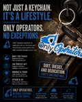 ONLY Operators Keychain