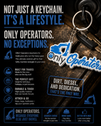 ONLY Operators Keychain