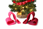 Heart Phone Stand – Valentine Desk Decor