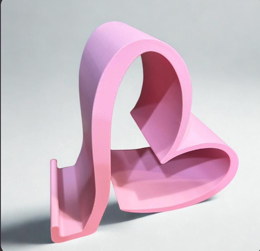 Heart Phone Stand – Valentine Desk Decor